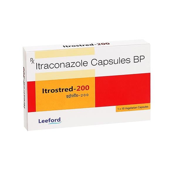 ITROSTRED 200mg Capsule 10's
