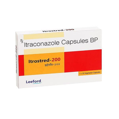 ITROSTRED 200mg Capsule 10's
