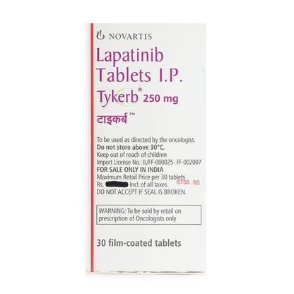 Tykerb 250mg Tablet 30'S