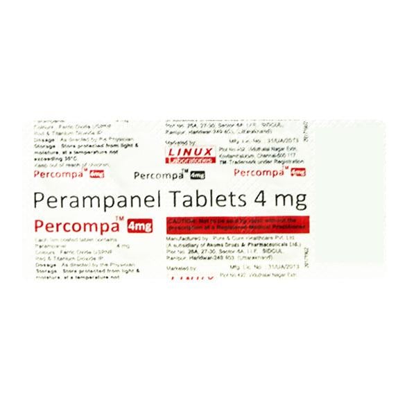 PERCOMPA 4mg Tablet 10's