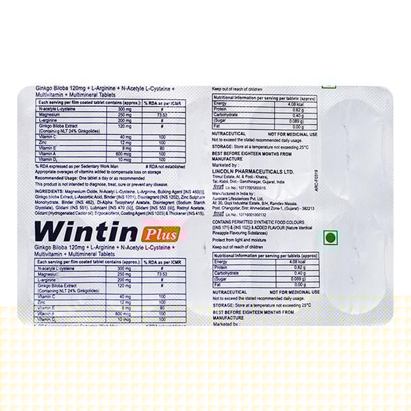 WINTIN PLUS Tablet 10's
