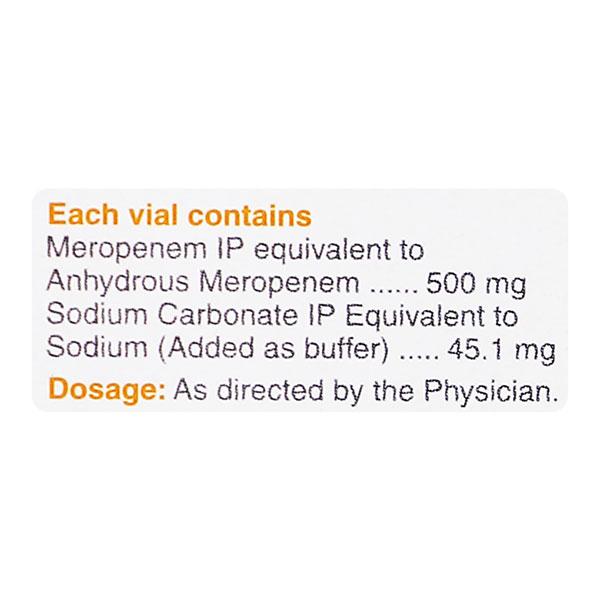Merocrit 0.5 Gm Injection 1'S