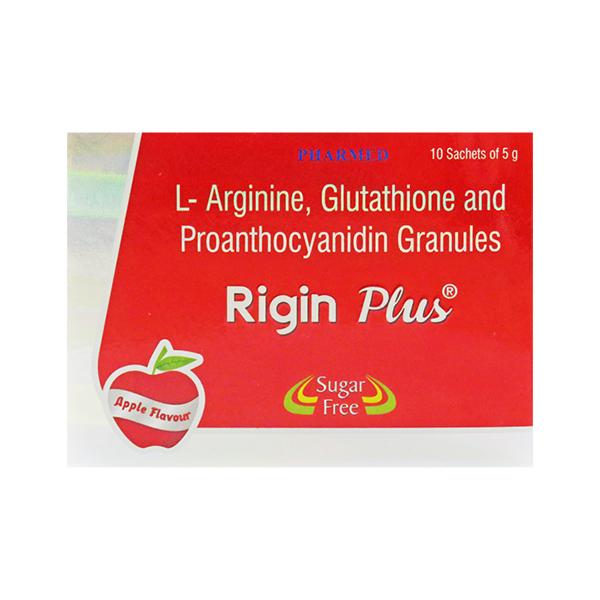 Rigin plus Sugar Free Apple Flavour Sachet 5gm