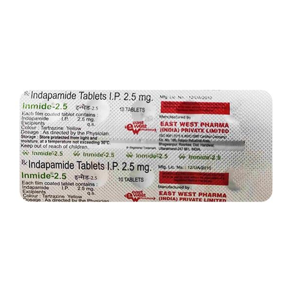 Inmide 2.5mg Tablet 10'S