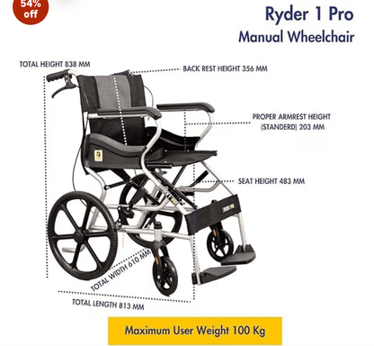 Karma Ryder 1 pro wheel chair - Global Surgicals