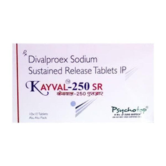 KAYVAL SR 250mg Tablet 10's - Global Surgicals