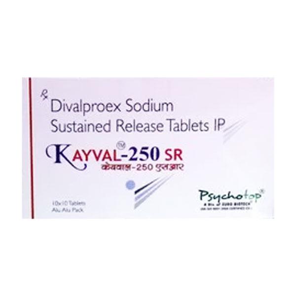 KAYVAL SR 250mg Tablet 10's - Global Surgicals