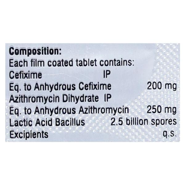 CEFOLIN AZ Tablet 10's