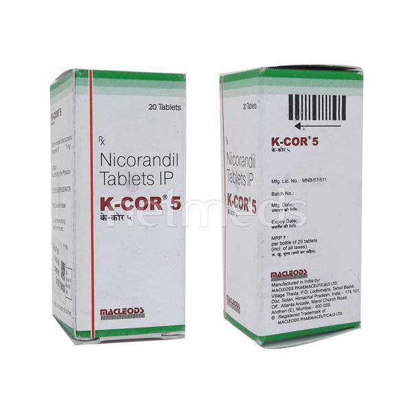 Kcor 5mg Tablet 20'S - Global Surgicals
