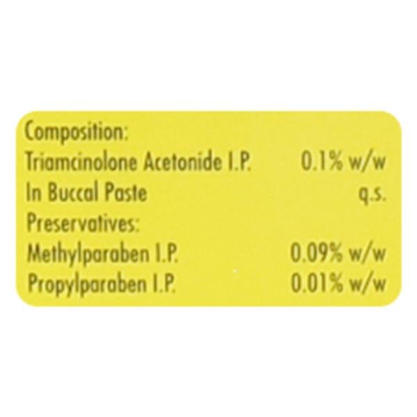KENACORT NEW 0.1% Paste 7.5gm - Global Surgicals