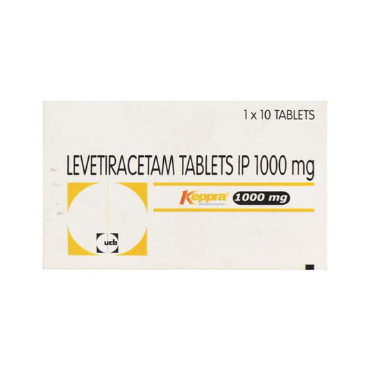 Keppra 1000mg Tablet 10'S - Global Surgicals