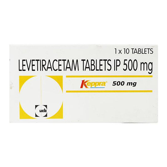 Keppra 500mg Tablet 10'S - Global Surgicals