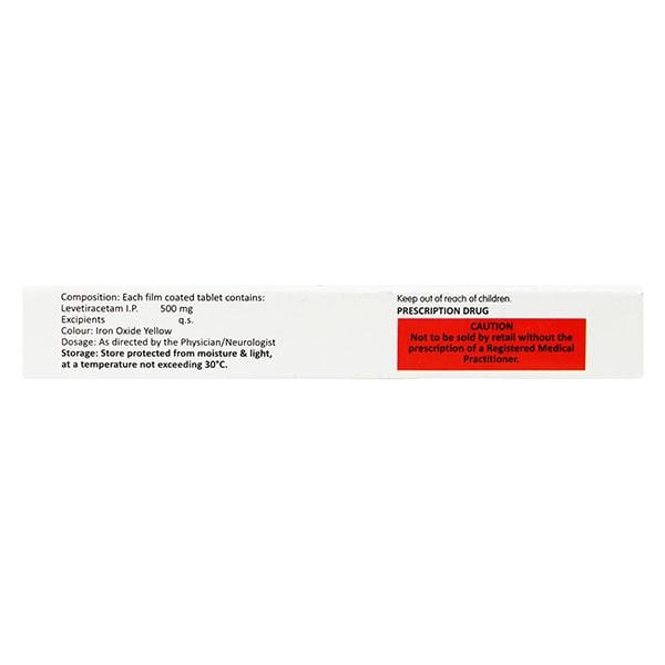 Keppra 500mg Tablet 10'S - Global Surgicals