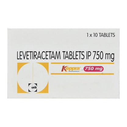 Keppra 750mg Tablet 10'S - Global Surgicals
