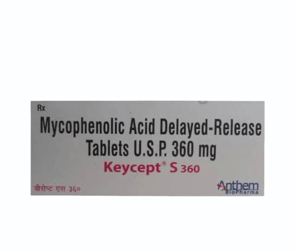 Keycept S 360mg Tablet 10's - Global Surgicals