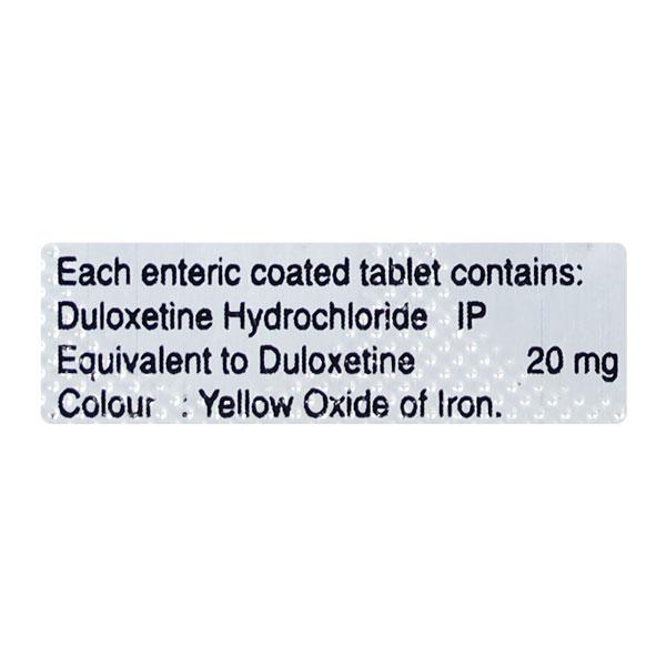 DULOMED 20 Tablet 10's