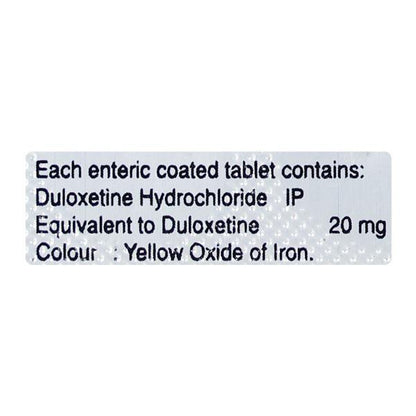 DULOMED 20 Tablet 10's