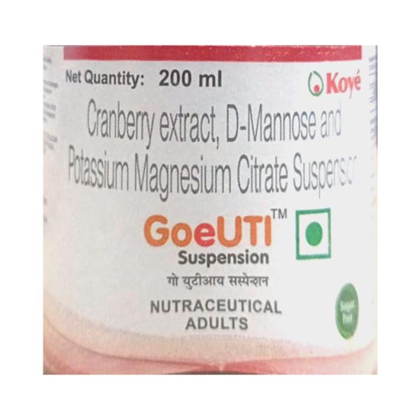 GOEUTI ADULTS SUGAR FREE Suspension 200ml