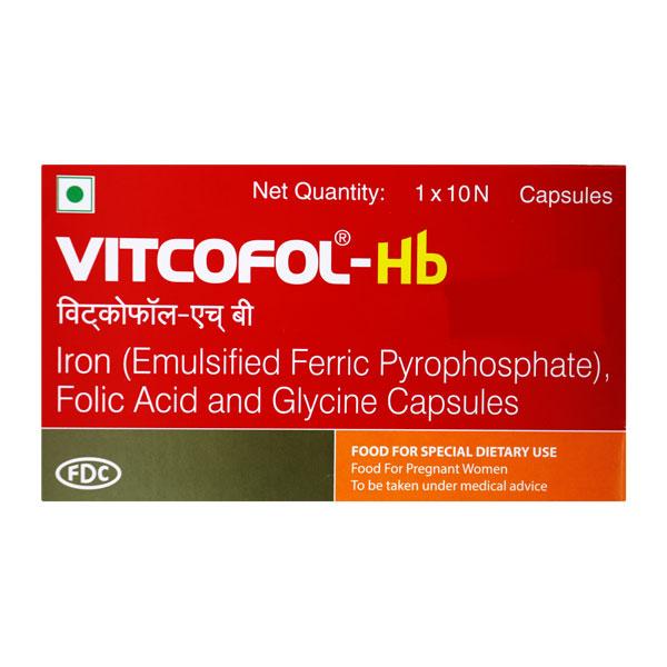 Vitcofol HB Capsule 10'S