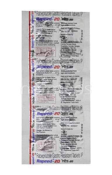 Rapeed 20mg Tablet 10'S