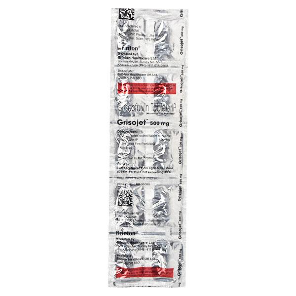 GRISOJET 500mg Tablet 10's