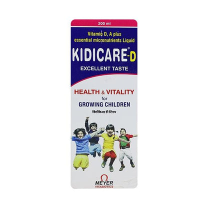 Kidicare D Syrup 200ml - Global Surgicals