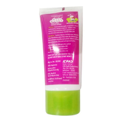 Kids Bunny Strawberry Mint Flavour Dental Gel 80gm - Global Surgicals