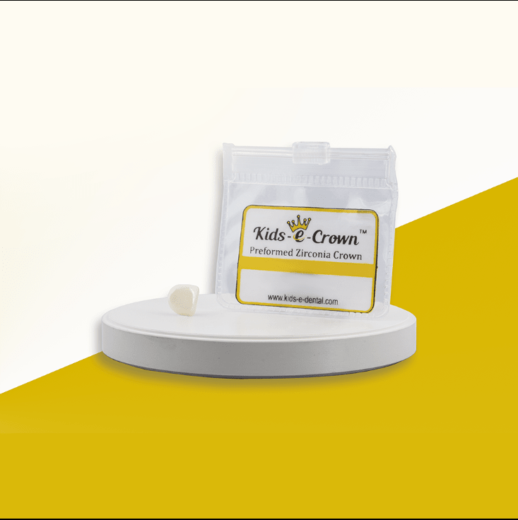 Kids - e - Dental Zirconia Incisor Refill Preformed Paediatric Crowns - Global Surgicals