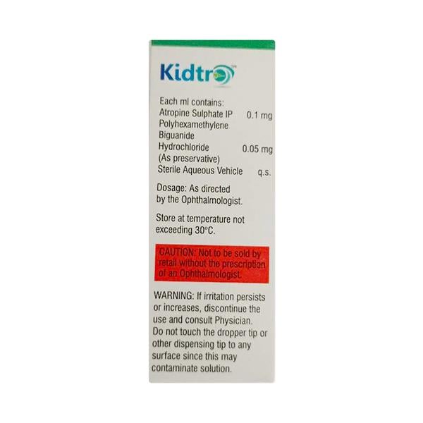 KIDTRO Eye Drops 5ml - Global Surgicals