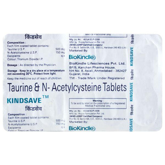 KINDSAVE Tablet 10's - Global Surgicals