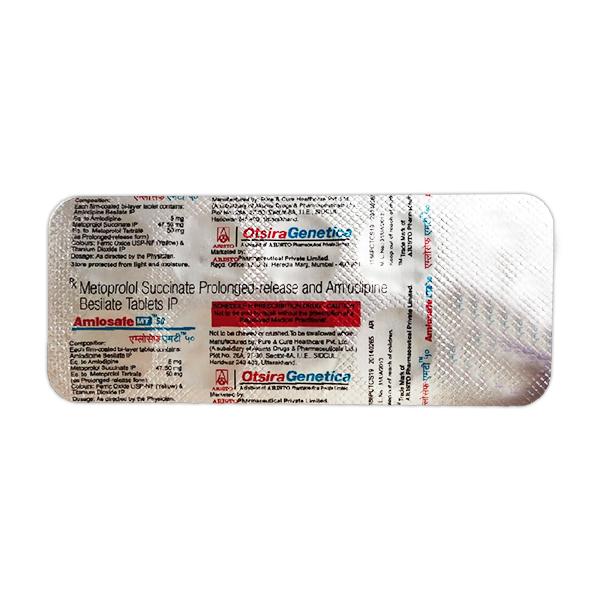 Amlosafe MT 50mg Tablet 10'S