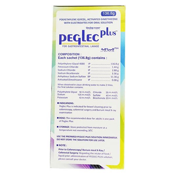 PEGLEC PLUS Sachet 136.8gm