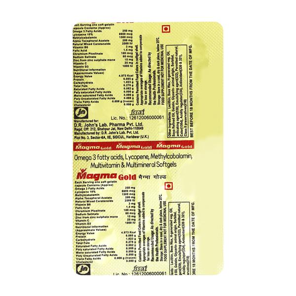 Magma Gold Capsule 10'S