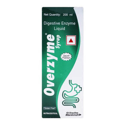 Overzyme Saunf Flavour Syrup 200ml