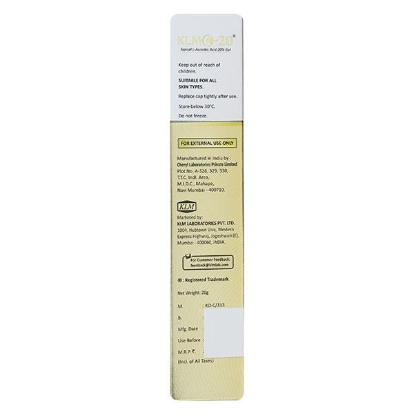 KLM C 20 Gel 20gm - Global Surgicals