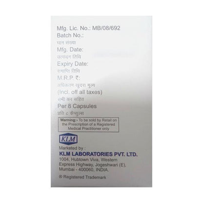 KLM D3 60k Softgel Capsule 8's - Global Surgicals