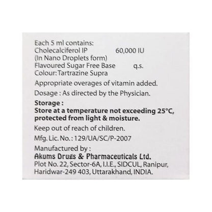 KLM D3 SUGAR FREE Nano Shots 5ml - Global Surgicals