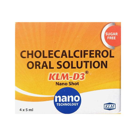 KLM D3 SUGAR FREE Nano Shots 5ml - Global Surgicals