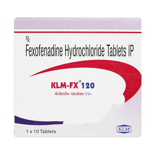 KLM FX 120 Tablet 10's - Global Surgicals