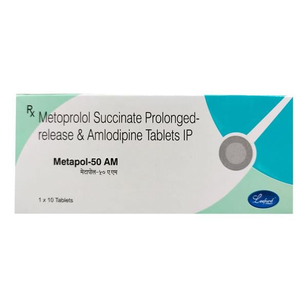 METAPOL AM 50 Tablet 10's