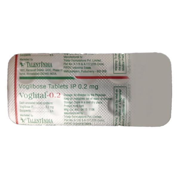 Voglital 0.2mg Tablet 10'S