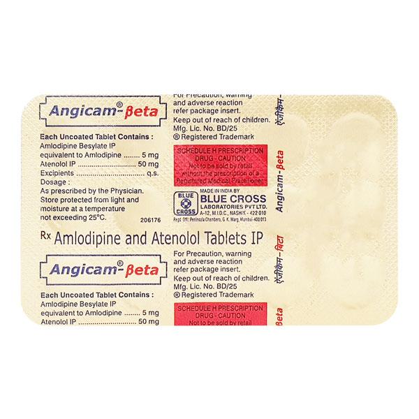 Angicam Beta Tablet 15'S