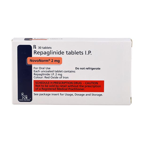 Novonorm 2mg Tablet 15'S
