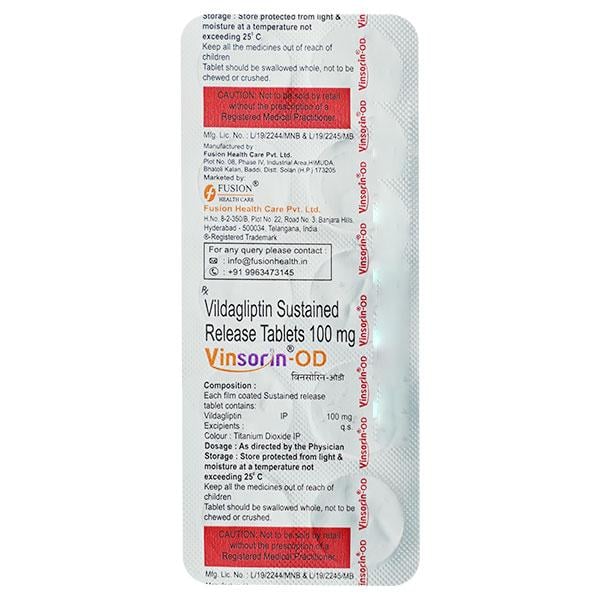 VINSORIN OD Tablet 10's