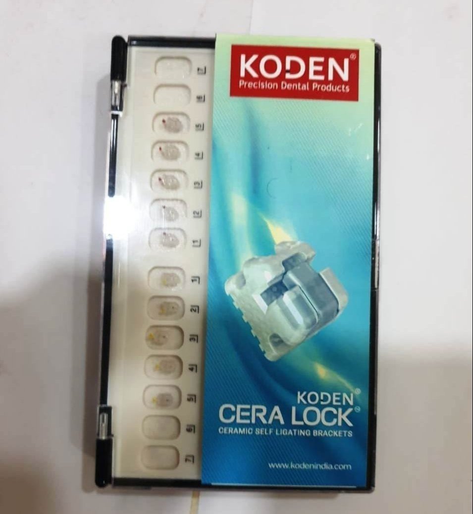 Koden Cera Lock Self - Ligating Brackets - Global Surgicals