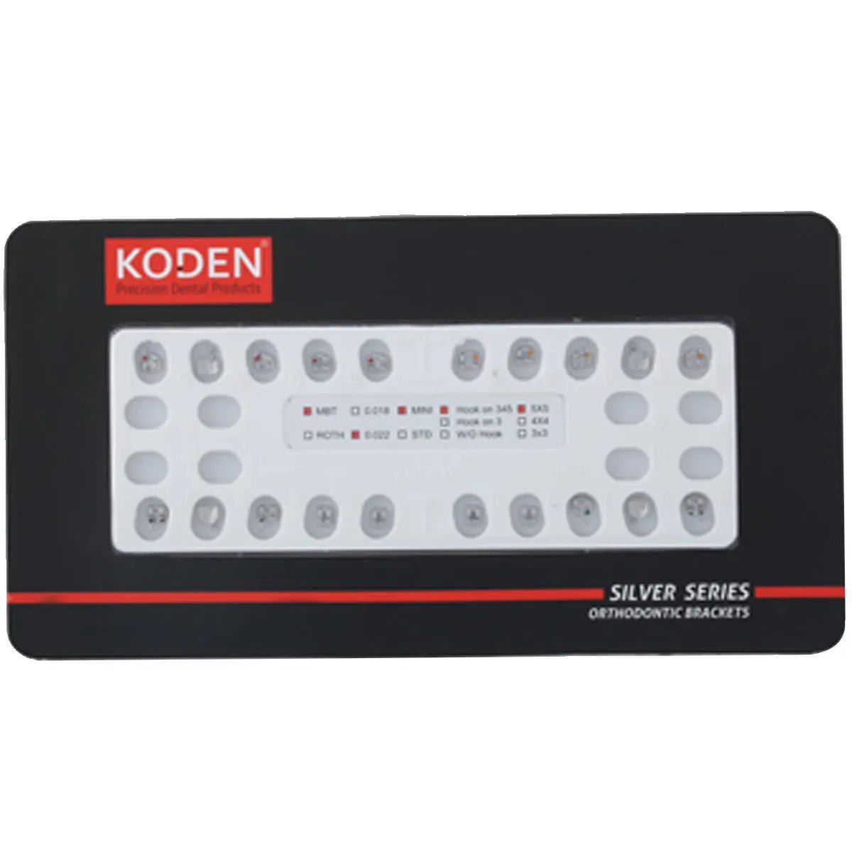 Koden Silver Series Conventional Brackets - Global Surgicals