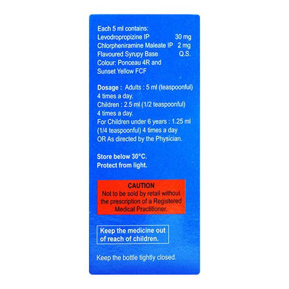 KODEX L Sugar Free Syrup 120ml - Global Surgicals