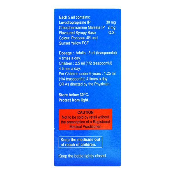 KODEX L Sugar Free Syrup 120ml - Global Surgicals