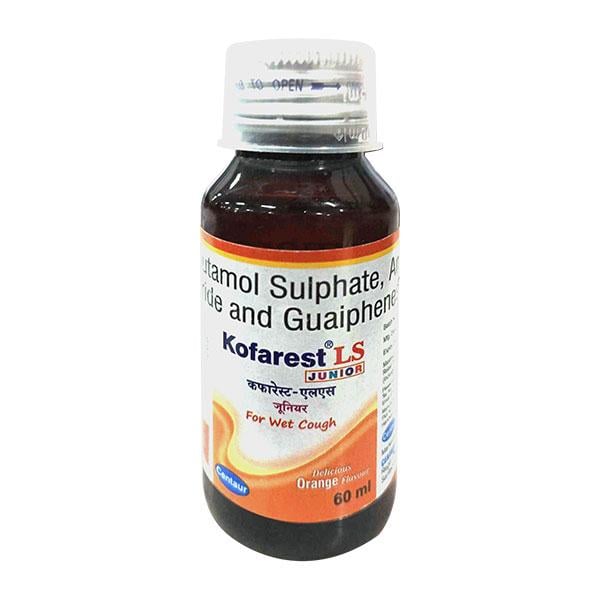 KOFAREST LS JUNIOR DELICIOUS ORANGE FLAVOUR Syrup 60ml - Global Surgicals