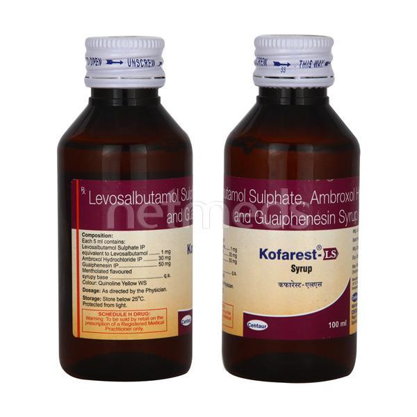 Kofarest LS Syrup 100ml - Global Surgicals